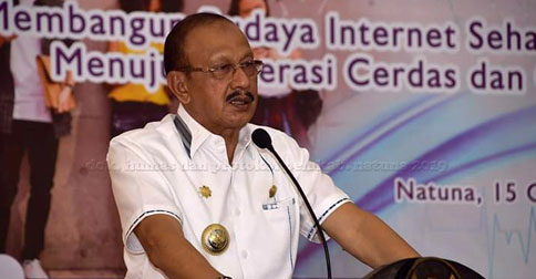 Bupati Natuna Minta Masyarakat Gunakan Internet sebagai Wahana Edukasi Aman dan Nyaman