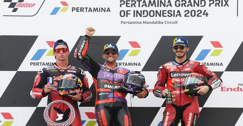 Jorge Martin Juara MotoGP Mandalika 2024