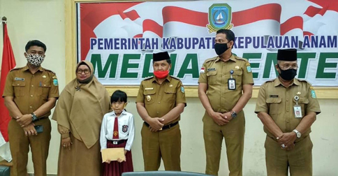 Siswi SDN 001 Tarempa Latisya Arwa Jossi Raih Juara I Lomba Bertutur Tingkat Nasional