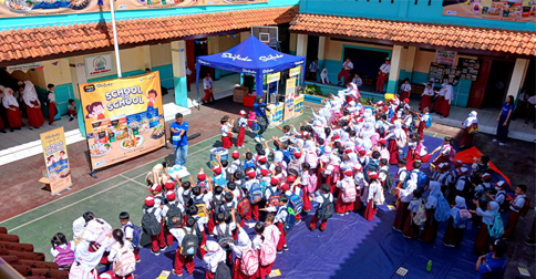 Kampanye Ayo Makan Seafood Fiesta Seafood dan Shifudo Sasar 10.000 Siswa SD