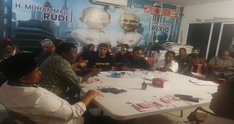 Warga Kampung Nanas Dukung Penuh Paslon NADI di Pilwako Batam 2024