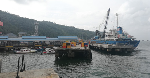 Gelombang Tinggi, KUPP Tarempa Larang Kapal Berlayar