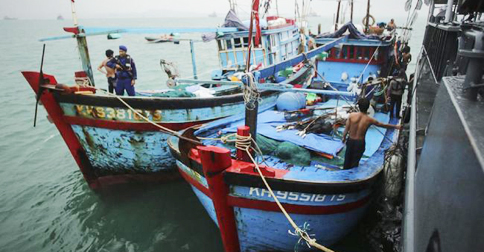 Jumlah Kapal Asing di Natuna Tembus Seribu per Hari