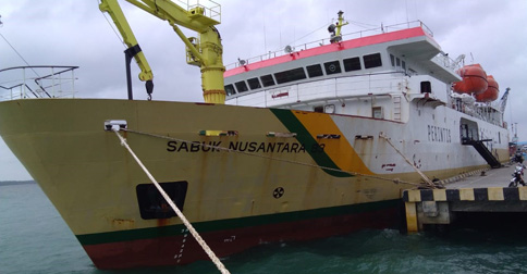 Kapal Sabuk 36, 80 dan 83 Kini Bersandar di Pelabuhan Tanjung Payung Penagih Natuna