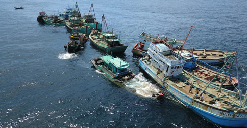 Nelayan Minta Capres yang Menang di Pilpres Berani Setop Pencurian Ikan oleh Kapal Ikan Asing