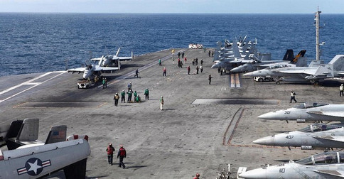 Kapal Induk USS Ronald Reagan Masuki Perairan Laut China Selatan