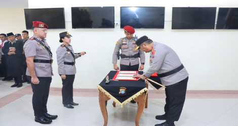 AKBP Yunita Stevani Resmi Jabat Kapolres Karimun