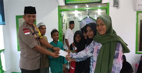 Kapolres Natuna Salut Kerukunan Beragama di Kampung Tua Penagi