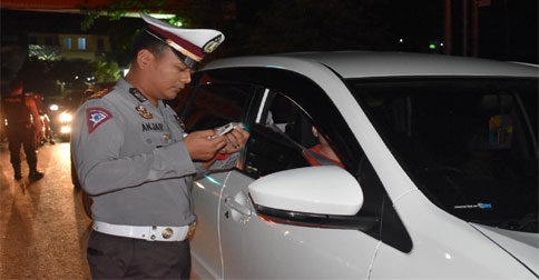 Operasi Zebra Seligi 2019, Satlantas Polres Tanjungpinang Tilang 300 Pengendara