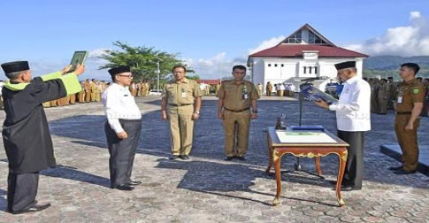 Medi Primatori Purnawan Resmi Menjabat Kepala UPT RSUD Natuna