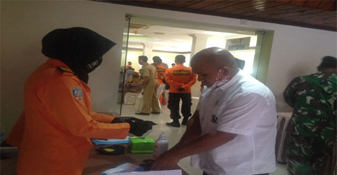 Ketua DPRD Natuna Andes Putra Hadiri Pembukaan Latihan SAR Daerah