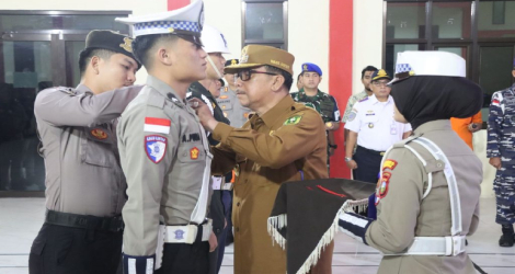 Polres Natuna Gelar Apel Operasi Ketupat Seligi 2025, Siap Amankan Arus Mudik Lebaran