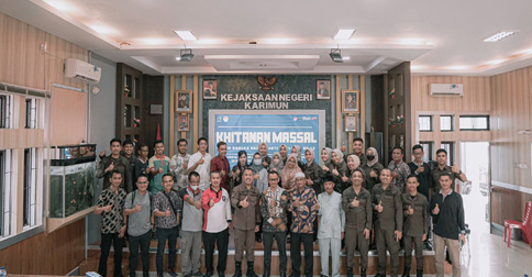 Sambut Hari Bhakti Adhyaksa ke-63, Kejari Karimun Gelar Khitanan Massal