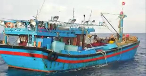 Lagi, Tiga Kapal Vietnam Ditangkap KKP di Laut Natuna Utara