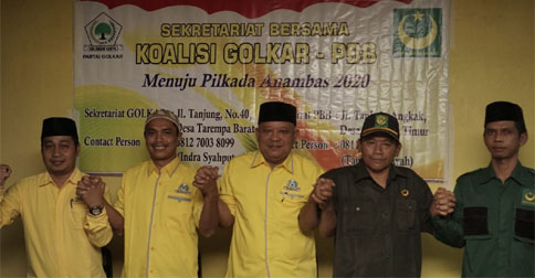 Koalisi Golkar dan PBB Siap Bertarung di Pilkada 2020 Anambas
