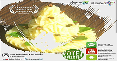 Kue Khas Asal Lingga Ini Masuk Nominasi API 2019