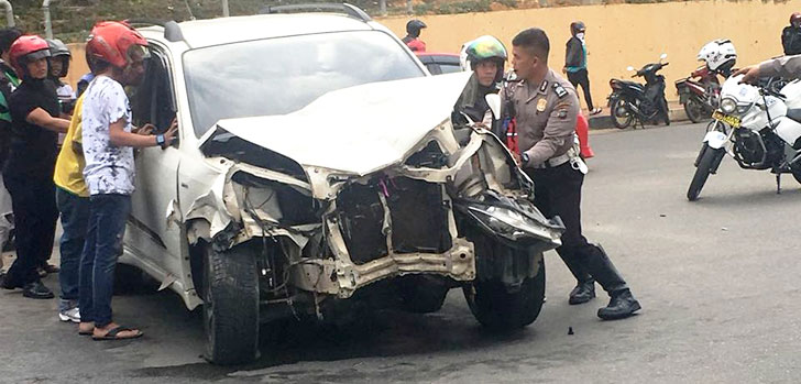Korban Meninggal Dunia di Lakalantas Simpang Hotel Evitel Merupakan Perawat RSBK