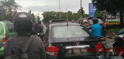 Arus Lalin di Simpang Kabil Ramai Lancar