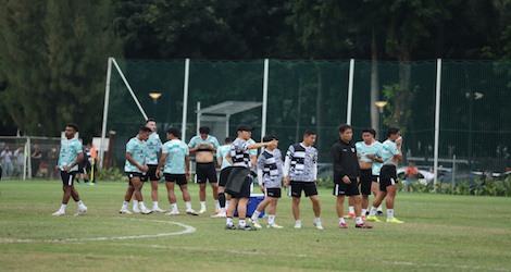 Jelang Laga Uji Coba Lawan Tanzania, Timnas Indonesia Jalani Latihan Perdana