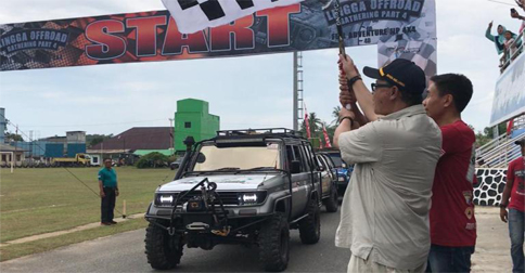 Juramadi Esram Buka Kegiatan Lingga Offroad Gathering