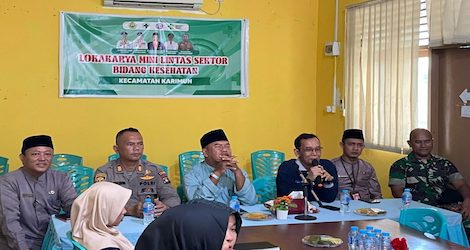Pertemuan Lintas Sektoral untuk Tingkatkan Pencapaian Kesehatan di Kecamatan Karimun