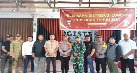 Polres Natuna Kawal Ketat Distribusi Logistik Pilkada 2024 ke Enam Kecamatan