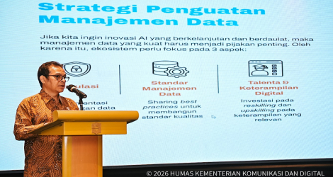 Wamenkomdigi Tegaskan Kualitas serta Keamanan Data Jadi Kunci Cegah Risiko AI Bias dan Manipulasi