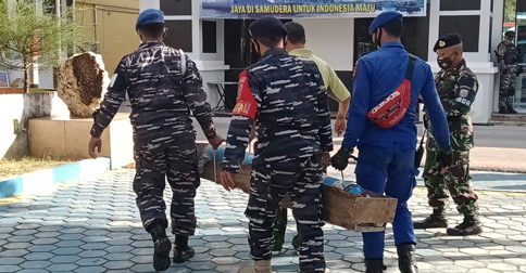 Ditemukan Nelayan, Benda Mirip Drone Laut Diamankan di Mako Lanal Tarempa