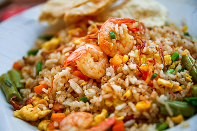Nasi Goreng dan Sate Diserbu Pengunjung Bazar di Moskow