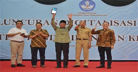 Mendikbud Luncurkan Program Digitalisasi Sekolah di Natuna