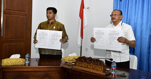 Natuna Dapat Opini WTP, Bupati Abdul Hamid Apresiasi Kinerja OPD