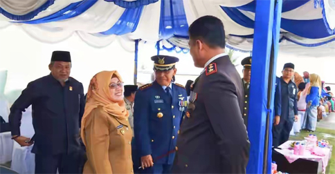 Hadiri Upacara HUT Bhayangkara ke-73 di Natuna, Ngesti: Semoga Polri Semakin Jaya