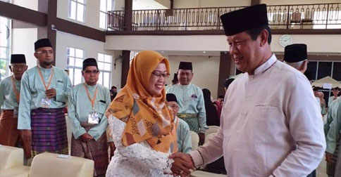 Wabup Natuna Ngesti Hadiri Pengukuhan Pengurus IKBN Tanjungpinang