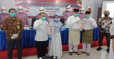 Pilkada Natuna 2020, Paslon MuDe Nomor Urut 1 dan Paslon WS-RH Nomor Urut 2