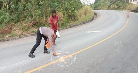 Dua Perempuan Korban Laka Lantas di Jalan Toapaya Bintan Alami Patah Tulang