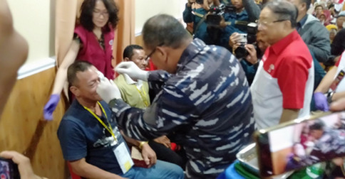 TNI AL Gelar Operasi Katarak Gratis di Batam dan Karimun