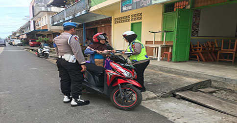 Hari Keempat Operasi Zebra, Polres Lingga Tilang 15 Pengendara