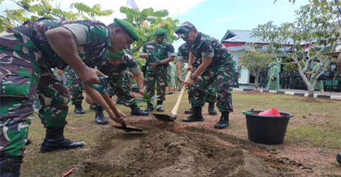 Pangdam I/BB Kunker ke Kodim 0318/Natuna