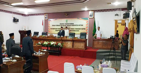 Pengesahan APBD Natuna 2020 Tak Dihadiri Eksekutif