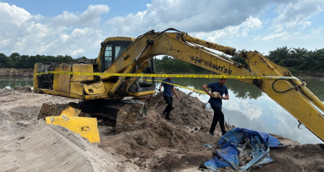 Cegah Kerusakan Lingkungan, Polres Bintan Monitoring Lokasi Tambang Pasir Ilegal