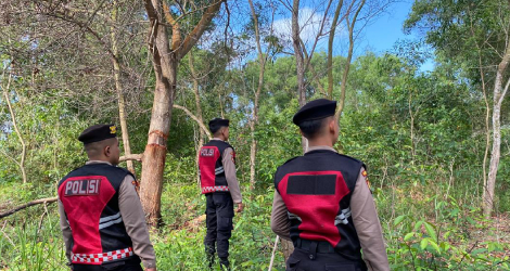 Cegah Karhutla, Polres Karimun Gencarkan Patroli di Wilayah Rawan