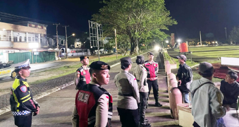 Polres Natuna Tingkatkan Patroli Malam Jelang Idulfitri 1446 H