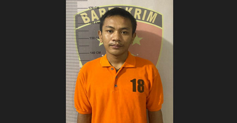 Polsek Tebing Karimun Tangkap Pelaku Curat yang Beraksi di 5 TKP