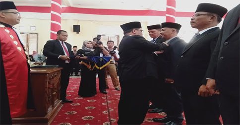 20 Anggota DPRD Natuna Periode 2019-2024 Resmi Dilantik