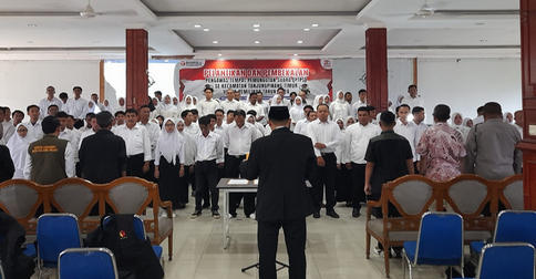 Ribuan Anggota KPPS Tanjungpinang Dilantik untuk Persiapan Pilkada 2024