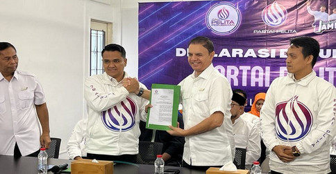 Partai Pelita Deklarasi Dukung Amin Menang Pilpres 2024
