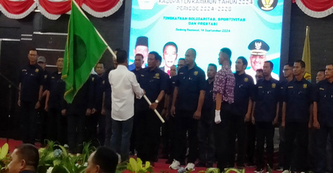 Pengurus Pelti Karimun Periode 2024-2028 di Bawah Pimpinan Djunaidi Resmi Dilantik