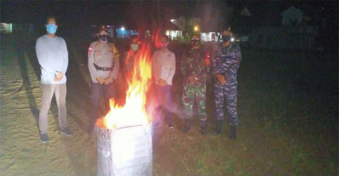 Amanat PKPU, KPU Anambas Bakar Surat Suara Rusak