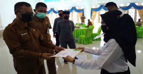 125 CPNS Kabupaten Lingga Terima SK PNS Formasi 2019