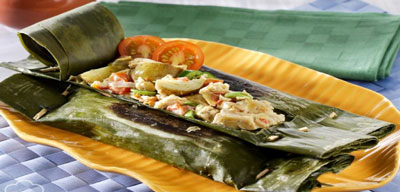 Nikmati Makan Siang dengan Pepes Tempe Kentang